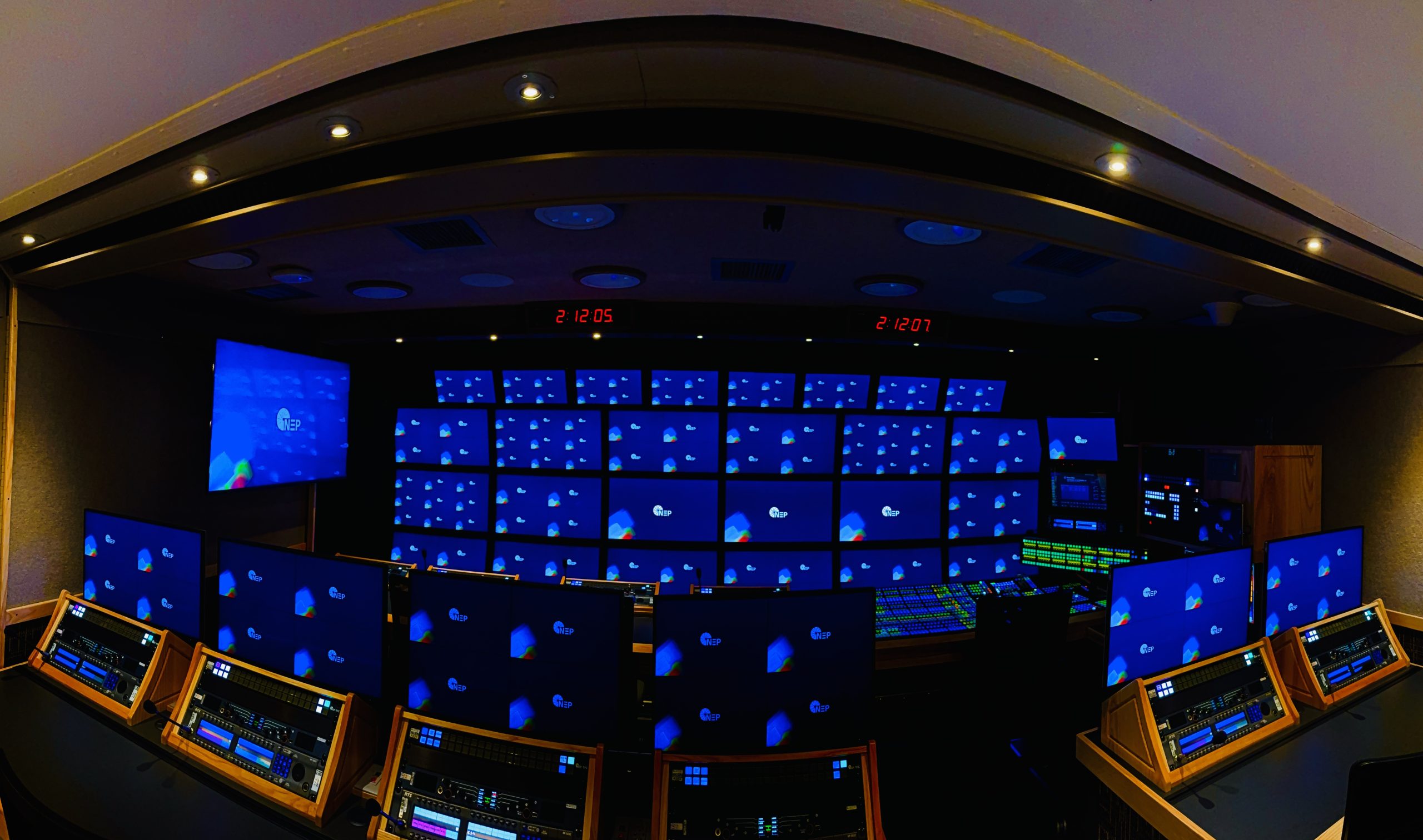 Supershooter 11 Main Control Room