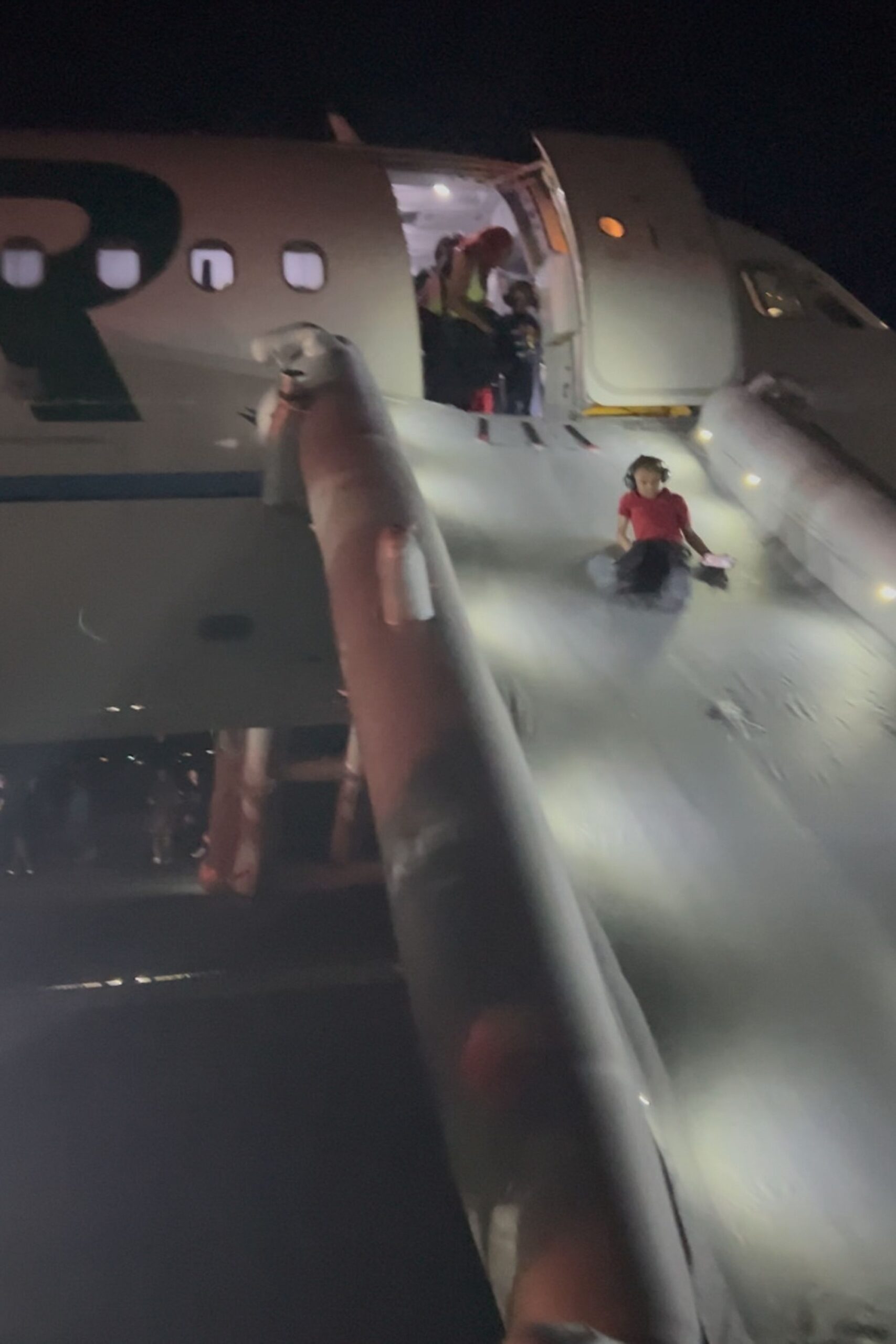 Twelve passengers were injured and five taken to local hospitals.