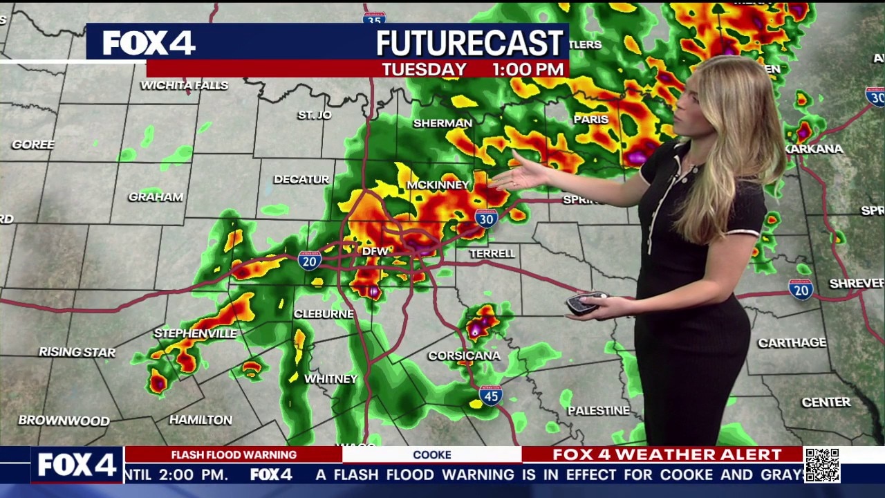 Dallas Weather: May 19 noon forecast