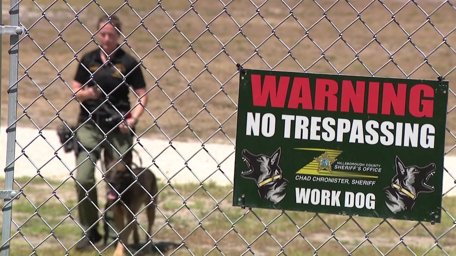 HCSO Canine Training Complex interior