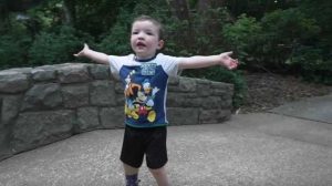 2 Year Old Amputee Runs With New Prosthetic
