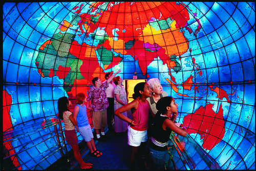 The Mapparium at the Mary Baker Eddy Library — Boston