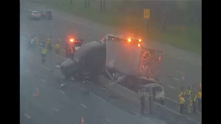 4 Vehicle Crash On Orange County Turnpike