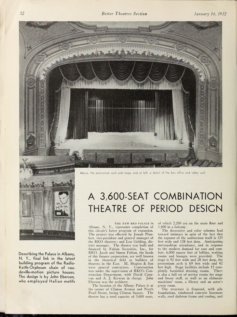 The Palace Theatre — Albany