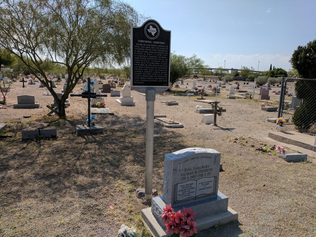 Concordia Cemetery — El Paso