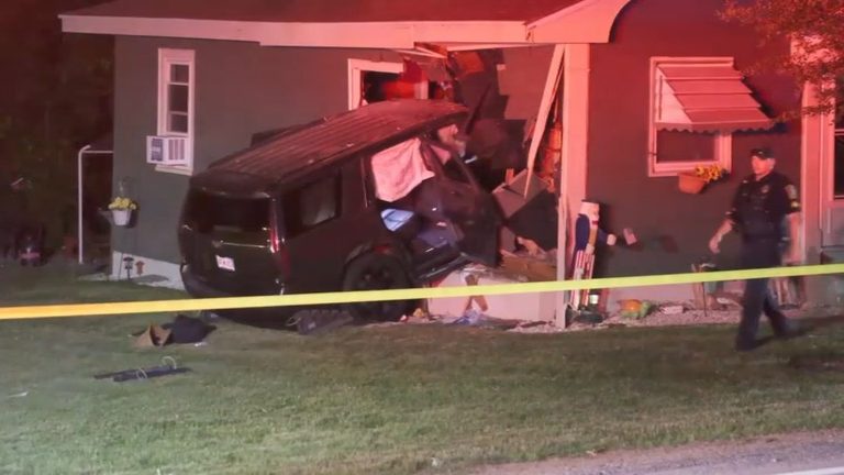 Abington Home Hit By Suv