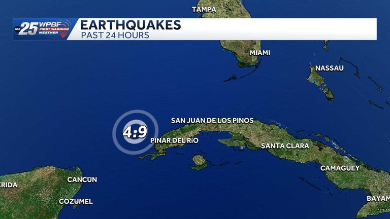 Aftershock Hits Western Cuba