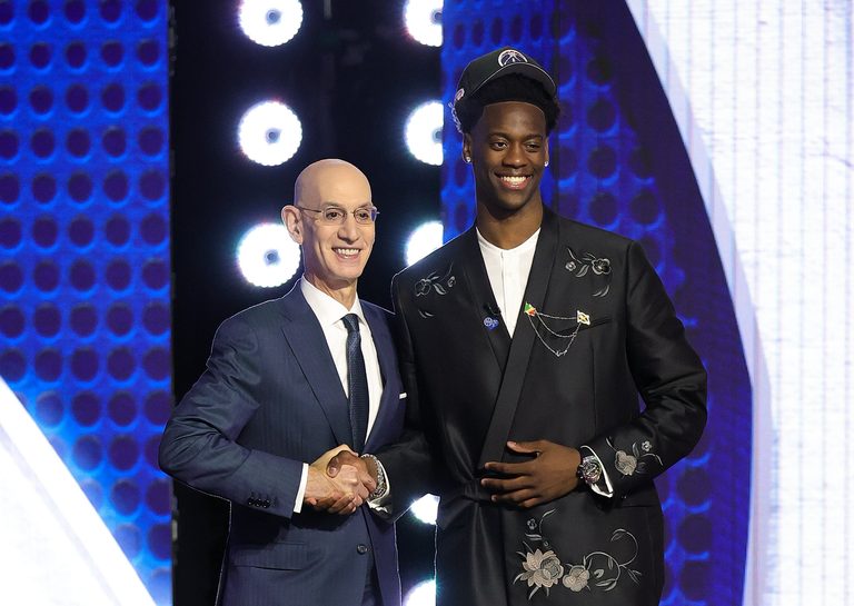 Aj Dybantsa Selected First Overall In Nba Draft