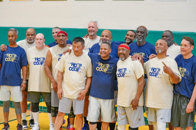 Akron Men In 60S 70S Stay Active With Basketball