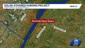 Albuquerque Water Authority Installs Solar Covered Parking