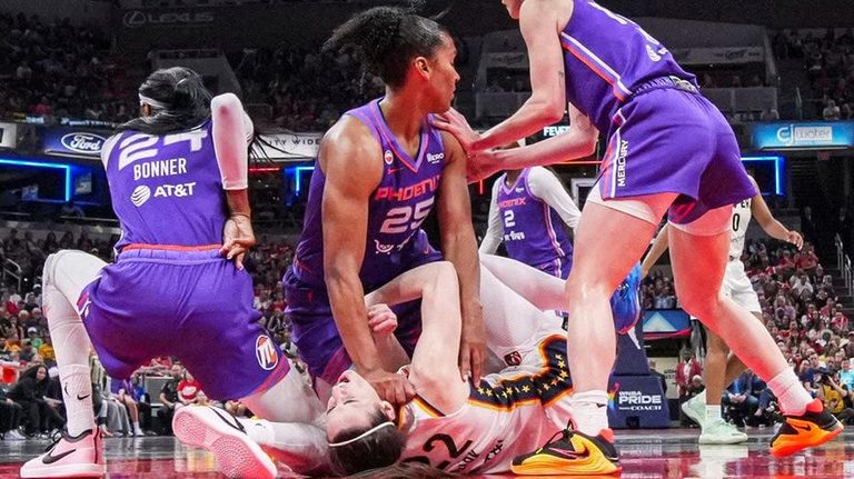 Alyssa Thomas Suspended For Punching Caitlin Clark