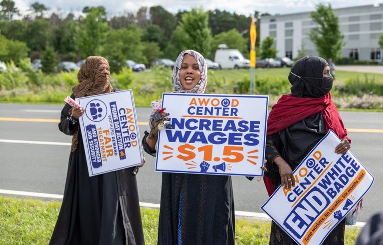 Amazon Workers Protest