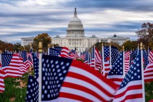 American Flag Views Divided