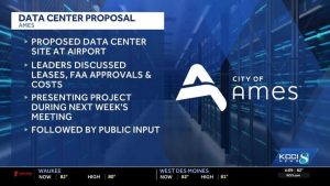 Ames Discusses Data Center At Airport