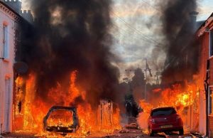 Anti Immigration Protests Erupt In Belfast
