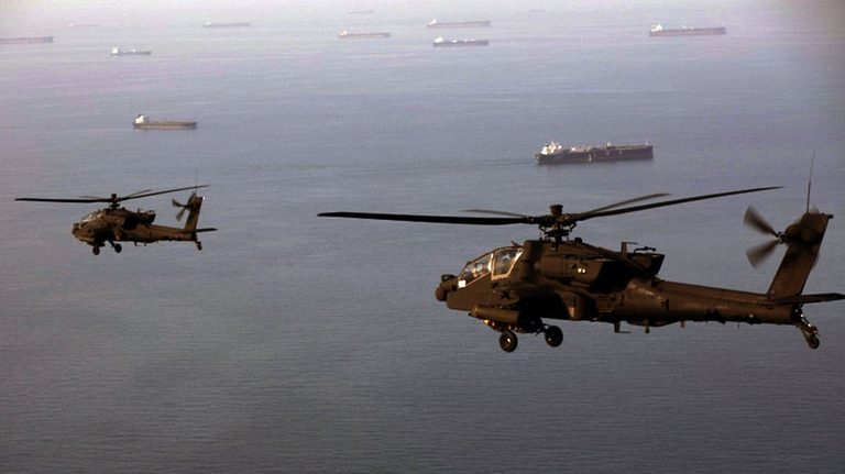 Apaches Play Key Role In Strait Of Hormuz