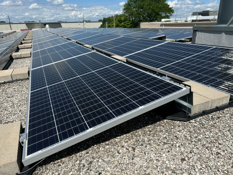 Appleton Installs Solar Panels On Library Roof