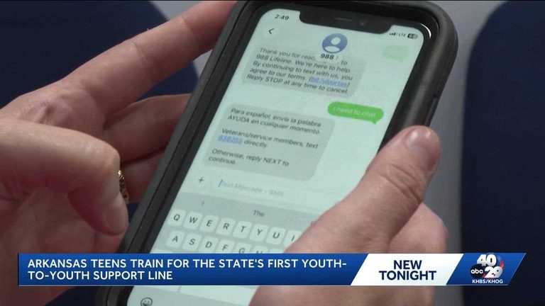 Arkansas Launches Teen Mental Health Text Line