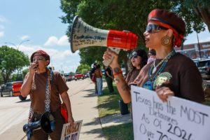 Arlington World Cup Protest