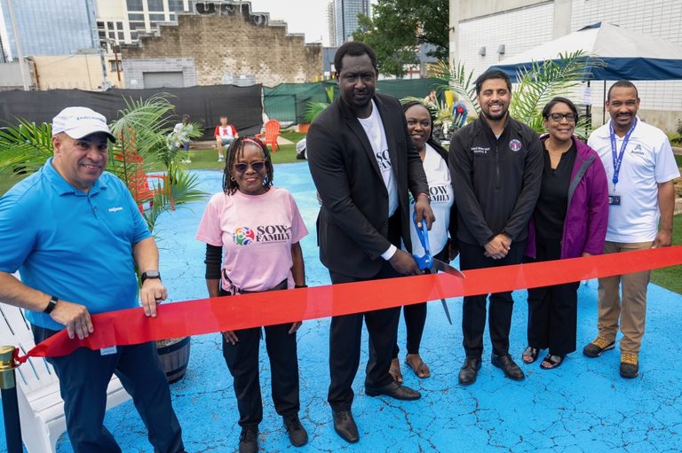 Austin Homeless Hub Reopens