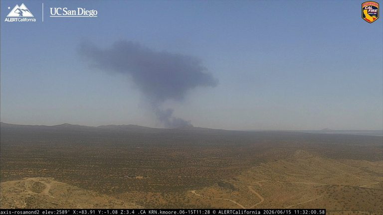 B 52 Bomber Crashes At Edwards Air Force Base