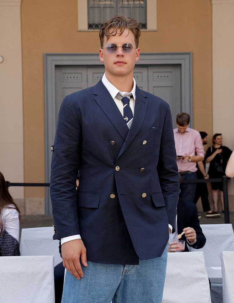 Bengals Qb Joe Burrow Appears In Milan Fashion Show
