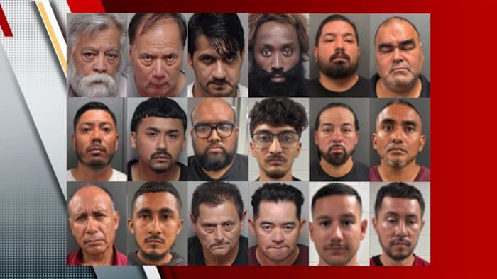 Bexar County Prostitution Sting