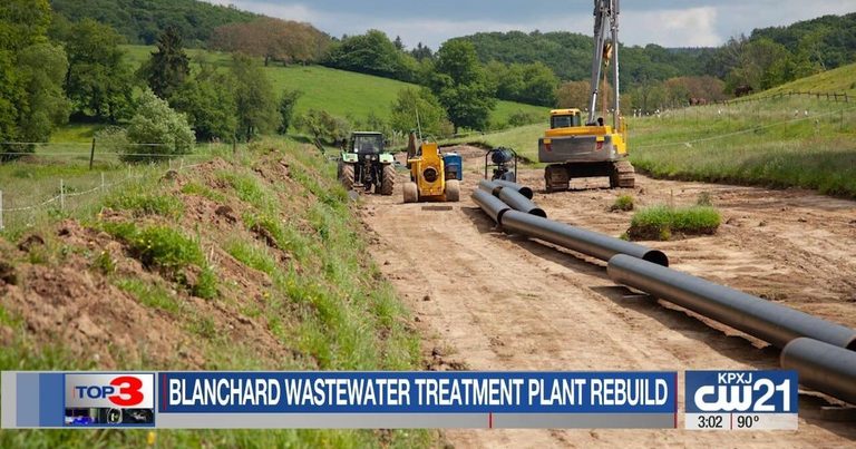 Blanchard Receives 5 5M For Wastewater Plant