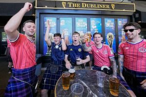 Boston Bars Struggle To Keep Up With Scotland Fans