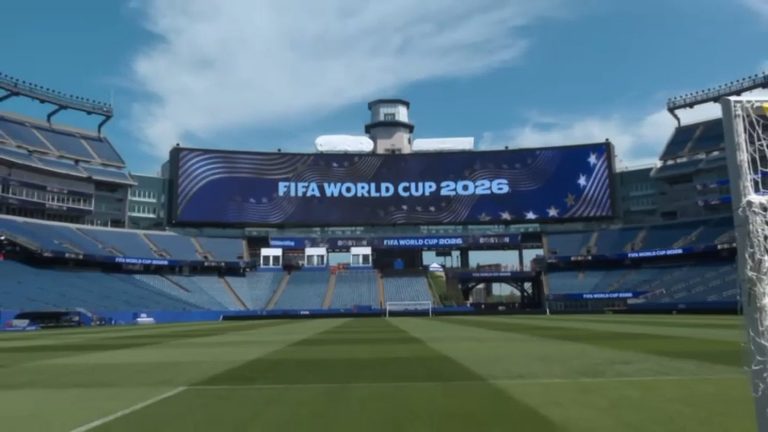Boston Stadium Prepares For World Cup