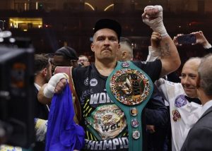 Boxing Champ Usyk Vacates Titles