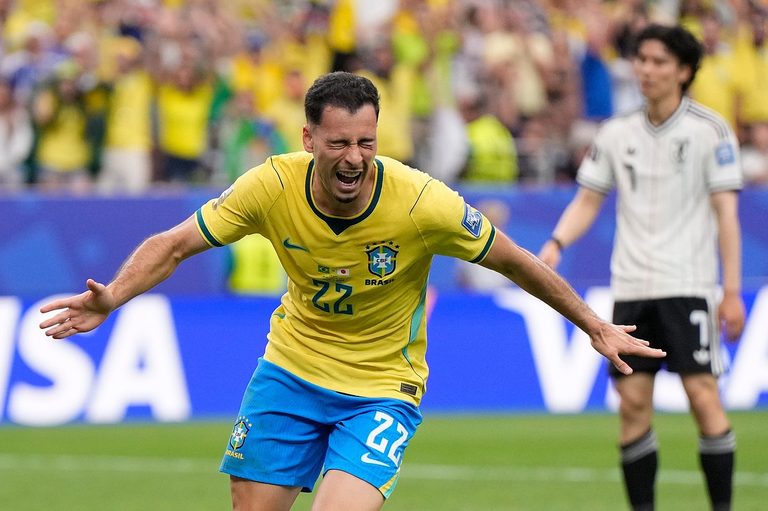 Brazil Beats Japan 2 1