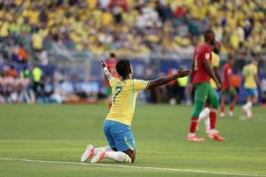 Brazil Draws Morocco 1 1