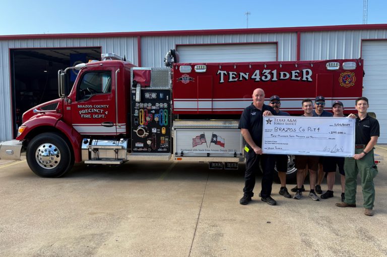 Brazos County Fire Departments Secure Funding