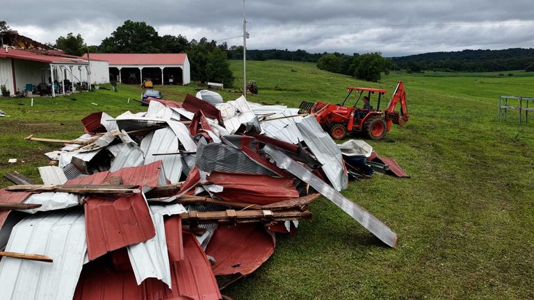 Breckinridge County Hit By Tornadoes