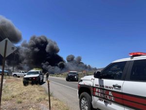 Brush Fire Forces Evacuations In San Juan County