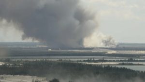 Brush Fire In West Miami Dade