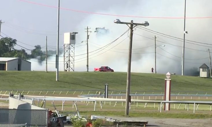 Brushfire At Turfway Park In Florence