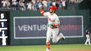 Bryce Harper Hits Home Run