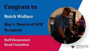 Buff Elementary S Head Custodian Receives Award