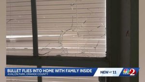 Bullet Hits Orange County Home