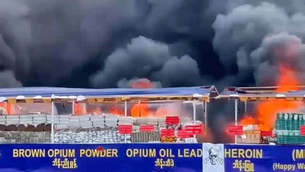 Burma Destroys 600M In Seized Drugs