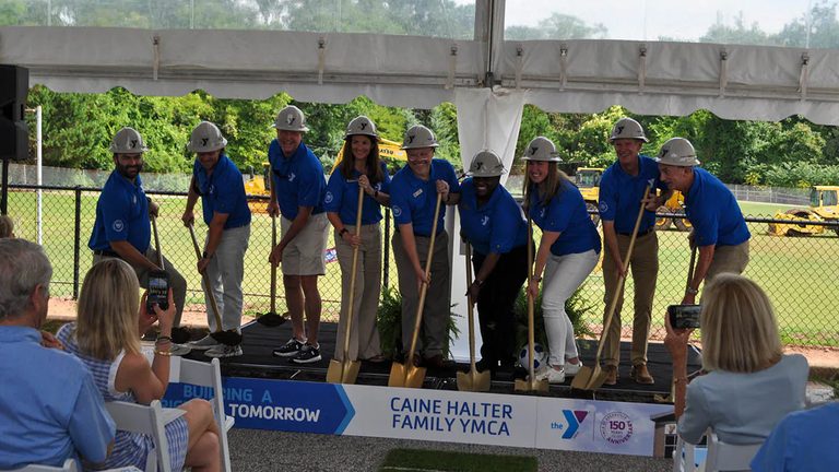 Caine Halter Family Ymca Begins Renovations On Sports Field And Parking