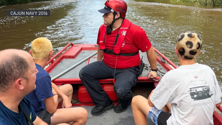 Cajun Navy Rescues Fort Worth Baseball Team