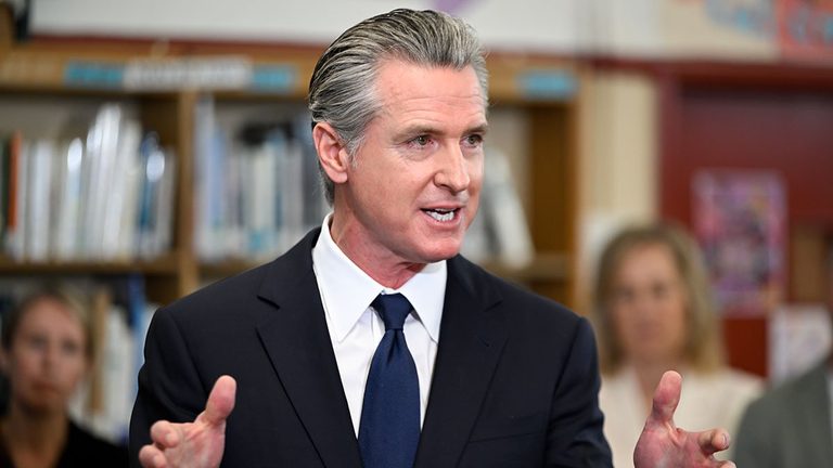 California Gov Newsom Claims Doj Investigation
