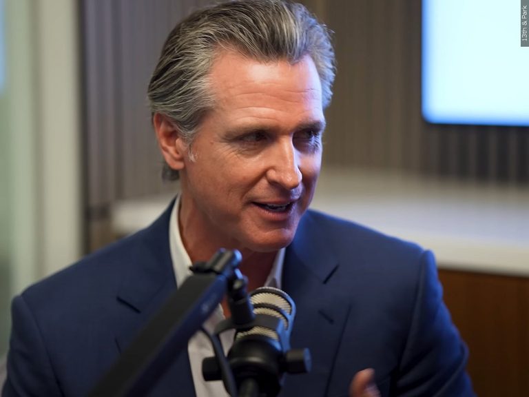 California Gov Newsom Claims Trump Justice Department Investigation