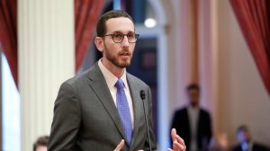 California Senator Heckled At Trans March