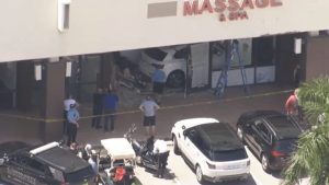Car Crashes Into Hallandale Beach Business
