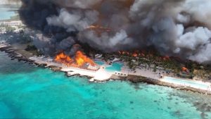 Caribbean Resort Fire Kills One