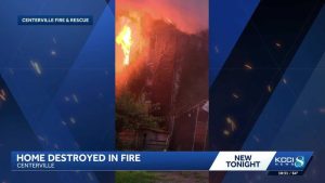 Centerville Home Destroyed In Fire